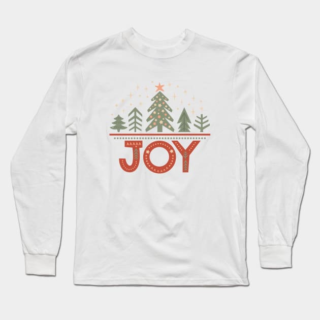 Joy Long Sleeve T-Shirt by CraftyBeeDesigns